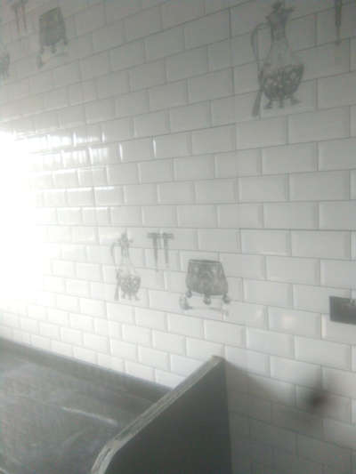 wall tiles work