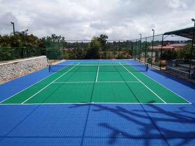 #tenniscourt  #tenniscourtconstruction 
 #tenniscourtflooring #sportsflooring 
 #billnsnooksportsinfra  #sportsinfrastructure