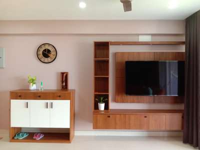 completed at Sreerosh kannur
 #tvunits 
 #shoe_rack 
 #freesia interiors
 #Kannur