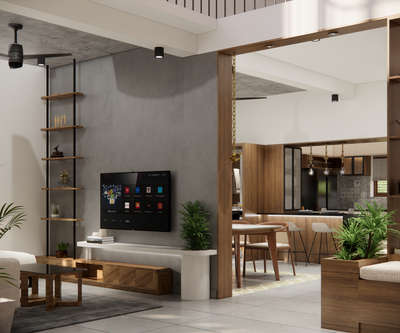 #3dvisualisation of Interior Design for a #tropicalresidence #minimal 
in #trivandrum