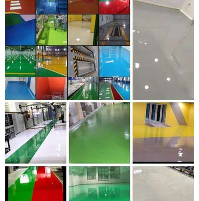 Epoxy flooring work designer all are Delhi Noida contact