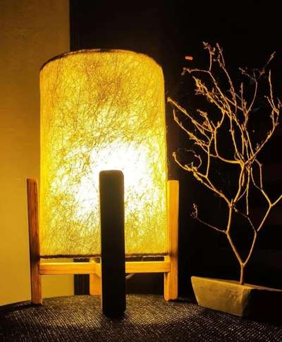 LED Table Lamp #handmade  #HomeDecor  #lamp  #woodenlamp