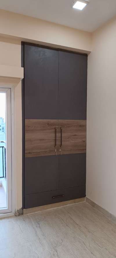 wooden wardrobe