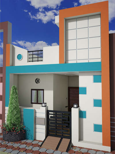 Contact us for Technically correct, Realistic, Implementable Plans, Interiors, Terrace space design etc... in reasonable price. #ElevationDesign  #ElevationHome  #exterior_Work #HouseDesigns #3dsmaxdesign #vrayrender #Photoshop