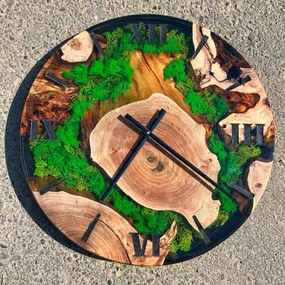 epoxy wall clock
 #epoxy