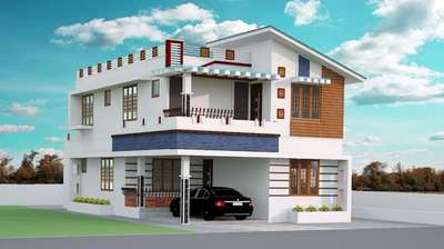 Residence design ✨❤️
#architecturedesigns  #architact  #HouseDesigns  #KeralaStyleHouse