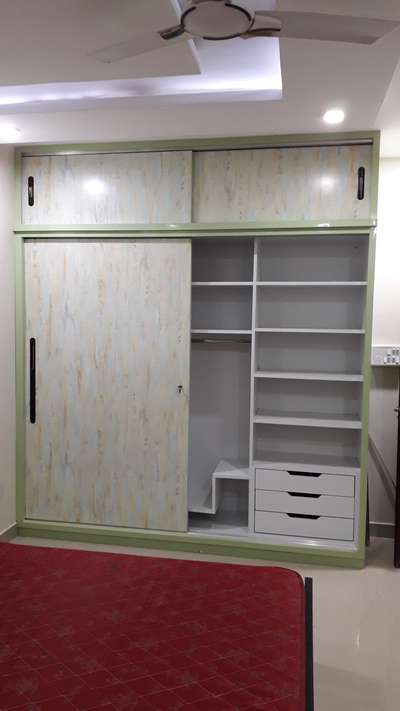 inside of wardrobe