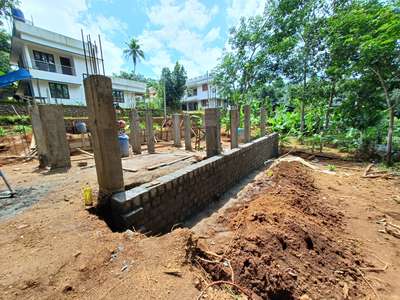 #Retaining_wall #work #work_in_progress #site @ #Pathanamthitta  #kumplampoika_pathanamthitta