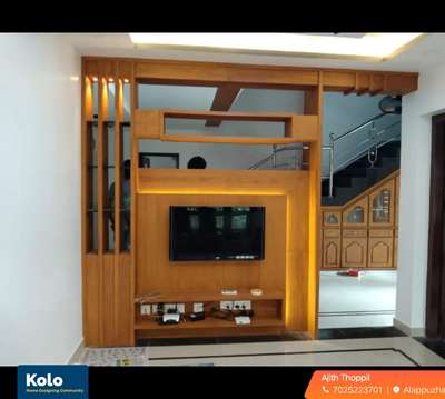 cement fibre board TV unit 100 rs/ sqft