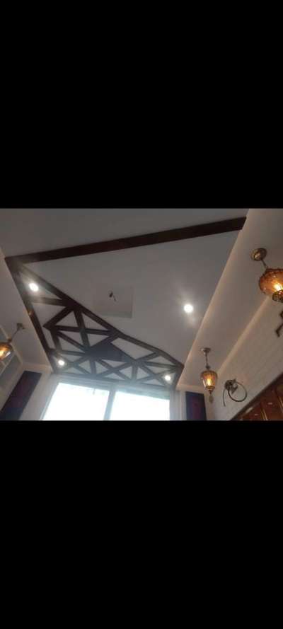 ceiling design wooden #alamsaifi
