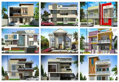 Beautiful 3D elevation for your house kindly contact us