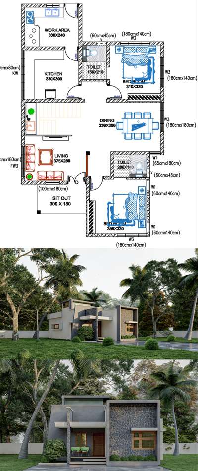 #FloorPlans  #exteriordesigns  #3dsmax3dplan  #veed  #SingleFloorHouse  #singlefloorhome  #architecturedesigns  #extetior  #ElevationHome  #SmallHomePlans