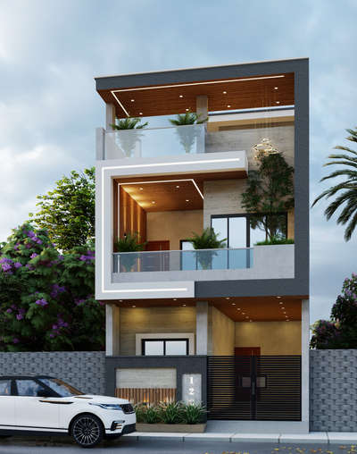 Elevation design 
#best_architect  #bestelevations  #newelevations  #trandingdesign  #trandingelevation  #frontfacade  #frontelevationdesign  #3Ddesign  #3delevation🏠  #2delevationhome  #indoreelevation  #bestengineer