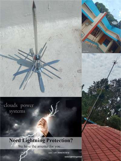 Lightning Arrester Installation@ Vennikkulam#Thiruvalla
#cloudspowersystems
#lightningarrest.com
#info@lightningarrest.com
#lightningarrest
#lightningprotectionsystem
#lightningarresterinstallaion