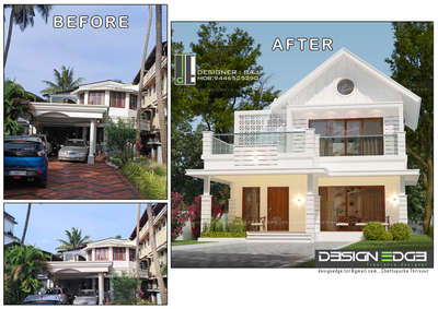 റിനോവേഷൻ #designedgethrissur  #HouseDesigns #HouseRenovation #renovations #facelifting