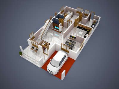 For more details please contact HR Home Designs: 9495762157
#3d plans