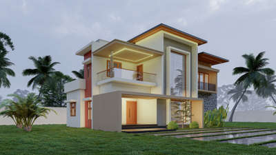 #exterior_Work  #architecturedesigns  #exteriordesigns  #3D_ELEVATION  #ElevationHome  #veedudesign