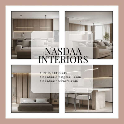 𝐍𝐚𝐬𝐝𝐚𝐚 𝐈𝐧𝐭𝐞𝐫𝐢𝐨𝐫𝐬 - Best Architect and Interior Design Executive Firm🏠

Transform Your Space with Style! 
𝐋𝐨𝐨𝐤𝐢𝐧𝐠 𝐭𝐨 𝐫𝐞𝐯𝐚𝐦𝐩 𝐲𝐨𝐮𝐫 𝐡𝐨𝐦𝐞 𝐨𝐫 𝐨𝐟𝐟𝐢𝐜𝐞?
Look no further! Our team of skilled and creative interior designers is here to bring your vision to life.

𝐖𝐡𝐲 𝐭𝐨 𝐂𝐡𝐨𝐨𝐬𝐞  𝐍𝐚𝐬𝐝𝐚𝐚 𝐈𝐧𝐭𝐞𝐫𝐢𝐨𝐫𝐬?

✅ *1249+ of Successful Delivery of Projects*
✅ *Expert Consultation*
✅ *Customized Interior Solutions*
✅ *Seamless Process*
✅ *Extensive Services*
✅ *Budget-Friendly Options*
✅ *Impeccable Space Planning* 
✅ *Turnkey Projects* 

Inspiration & designs for #hotel, #residential and #commercial with unique selections #design #inspiration #architecture #planning  #developers  #architects #buildings #property #house #interiorarchitecture #modernarchitecture #newbuilds #buildingdesign  #interiordesigners  #architecture #architects #designers #linkedin #business #interiordesign #interior #designer #architect #architecturaldesigns