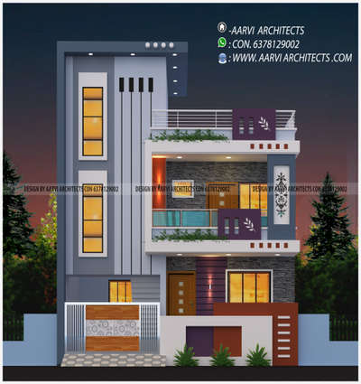 Project for Mr Sunil G  #  Sikar
Design by - Aarvi Architects (6378129002)