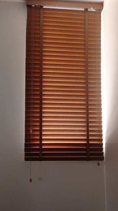 wooden blind