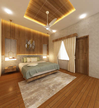 #BedroomDecor #woodenfinish