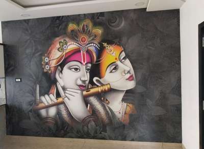 3d customized wallpaper # #HomeDecor  #WallDecors