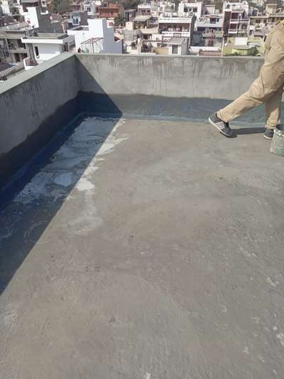 epoxy & waterproofing application with modular fitting