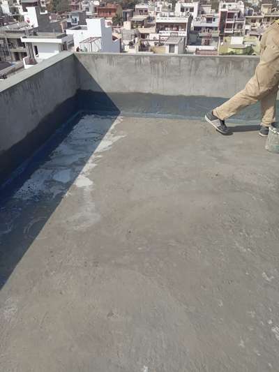 epoxy & waterproofing application with modular fitting