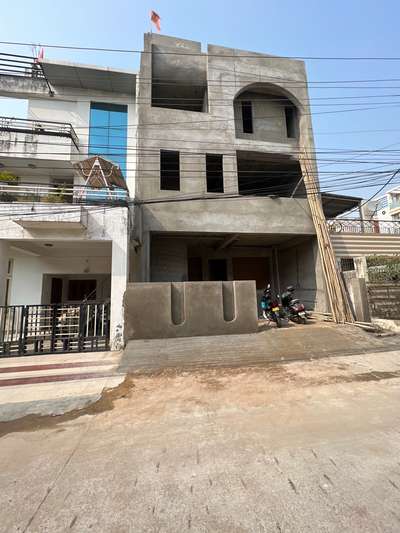 New Residential construction completed at vaishali nagar #residentialconstruction #turnkeyprojectservices #jaipurconstruction #HouseConstruction #exterior_Work