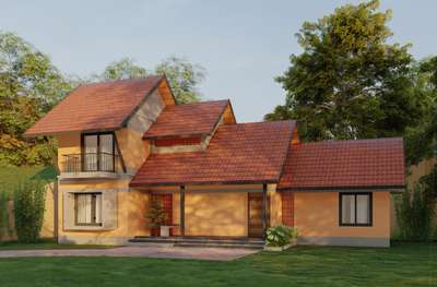 Residence for Mr Arun @ Kizhakkencherry, Palakkad
  #architecturaldesigns #architecturaldesign #keralahomes #keralahomedesigns #budgerhomes #SmallHouse #lowcosthomes #ecofriendlyliving #passivedesign