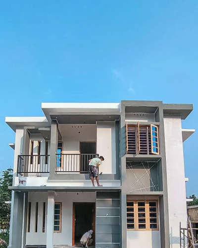 Finishing stage🥰✨️🏠
@ Puthancruz

CUSTOMER NAME - Salvin
PLACE - Puthan kurish
DISTRICT - ERNAKULAM
GF SQFT - 721
FF SQFT - 675
TOTAL SQFT - 1396

More details
8590894174
https://wa.me/message/RNQFGWKFFFLSJ1