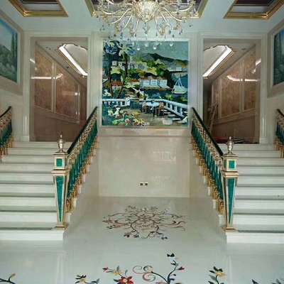 CALL US FOR MARBLE INLAY FLOORINGS. 
(the designs works on floors)
Brass inlay,stone inlay,mother of pearls inlay ON SITES WORKS.

WhatsApp +919829353668