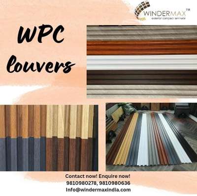 Hello sir /mam 

*Interior and exterior products available in wholesale prices*   

Catalogue link here 👉  https://wa.me/c/918882291670
or more information so please call us 

*Aluminium Louvre*
*Metal exterior wall cladding*
*HPL High pressure laminate*
*ACL Aluminum composite louvers* 
*Solid aluminium louvers*
*WPC exterior louvers*
*Wall  FINs* 
*ACP Aluminium composite panel*

www.windermaxindia.com 

Thanks and regards
Shahid siddique
Windermax india