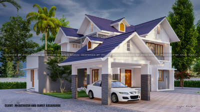 3d elevation
slope roof house design
kerala house design
latest trendingdesign 2023 ൽ ഞങ്ങൾ ചെയ്ത് നൽകിയ ആദ്യ വർക്ക്‌ 😍 .
2500 sqftൽ 3 ബെഡ്‌റൂം വീടിനു വേണ്ടി 
ചെയ്തു നൽകിയ ഡിസൈനിൽ ക്ലയന്റ് ന്റെ അഭിപ്രായപ്രകാരം കാർപോർച്ചിന്റെ സ്ഥാനവും ഡിസൈനും മാറിയപ്പോൾ തന്നെ വീടിന്റെ മുഖഛായയെ അതെത്രത്തോളം സ്വാധീനിച്ചു എന്ന് നോക്കൂ......

നിങ്ങൾക്കു ഇതിൽ ഏതാണ് ഇഷ്ടമായതു. ഏതാകും പണിതാൽ ഏറ്റവും മനോഹരമാകുക...... വിലയേറിയ അഭിപ്രായങ്ങൾ ക്ഷണിക്കുന്നു . 😊😊😊