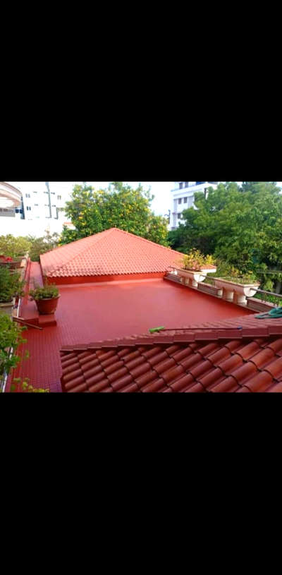 roof water proofing, terrace water proofing terracotta shade

sqft=40/-