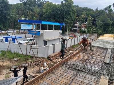 Ground floor Slab Concrete.. Building Project @ Thiruvampady - (PHASE - 1)