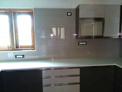 quartz kitchen slab work