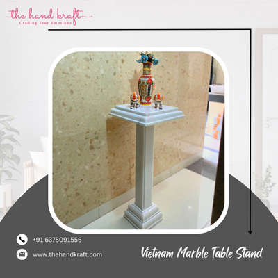 Vietnam Marble Table Stand..❤️
#thehandkraft #Thehandkraft
contact us. 📞+91 63780-91556 
www.thehandkraft.com
 #thehandkraft
#marbles #handmad #training #LivingRoomTable #DressingTable #CoffeeTable  #explormore #export #exterior_Work #exposedbrickwork