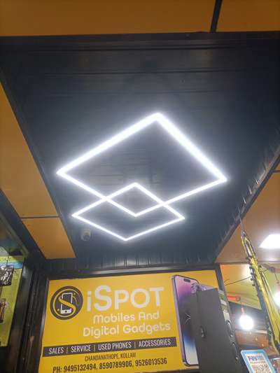 led profile light   #profilelight_ #costomisedinteriorwork #profilelighting
#PUBLIC #mobileshop