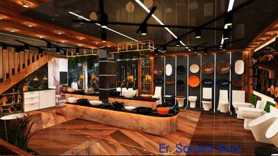 Sanitary Showroom Interior design#Shiv paints and Sanitary #location - Indore#by Er. Sonam Soni