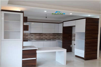 Modular Kitchen Cost In Crossing Republik Build Craft Associates 
 #ModularKitchen #Lshapedkitchen  #kolokitchen