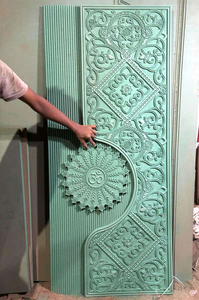 pooja room door design  #door #Designs #Poojaroom