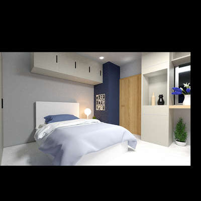 simple kids room , 
3d view rs 10per sqft