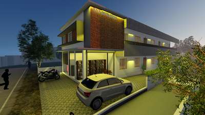 #keralahomedesignz #shoproom #appartment #Palakkad #tecconbuilders #3D_ELEVATION