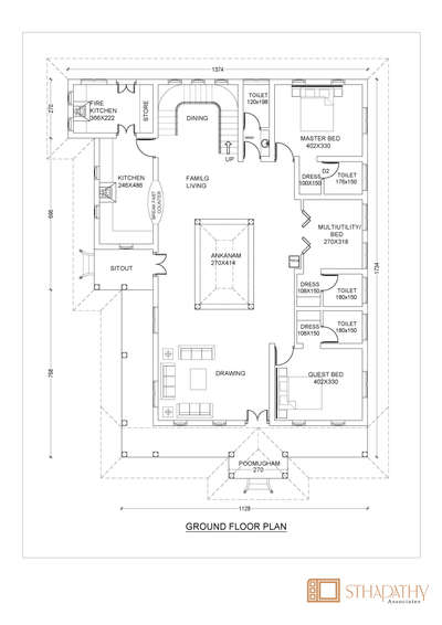 Kerala traditional house
Traditional|fullhouse|2440 sqft|alappuzha|2bhk |2D floorplan 


client name : Suseendran
Location:Alappuzha
Area:2440sqft
completion year:2020

 #TraditionalHouse #traditionalarchitecture #architect #fullhouse #plan #homeplan #floorplan #elevation #traditionalelevation #completedproject #luxuryhouse #sthapathyassociates #sthapathy #poomukham #Front #groundfloorplans #Firstfloorplan