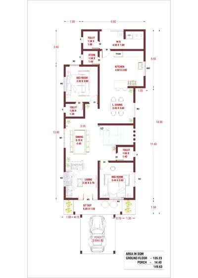 2bedroom plan #cad  #plan