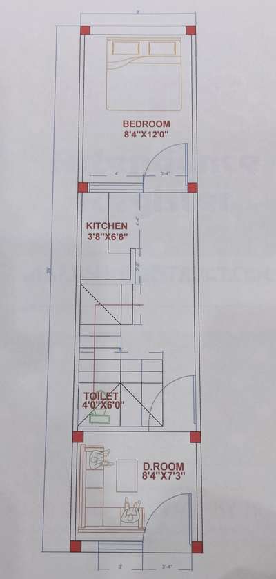 9'x39' House plan Layout #HouseDesigns #FloorPlans #Designs #LShapeKitchen #trainding #viralvideo #viralkolo