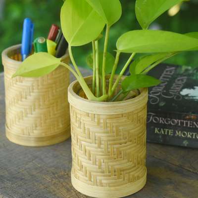 Bamboo planter
handwoven bamboo planter for Home decor  #planters #bamboo #HomeDecor  #handmade #woven #plant