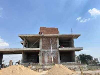 New on going construction at Ringus #HouseConstruction #civilcontractors #jaipurdiaries #jaipurconstruction #Residencedesign #ProposedResidenceDesign