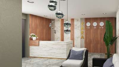 Proposed Hotel Reception & waiting lounge for Goregaon, Mumbai